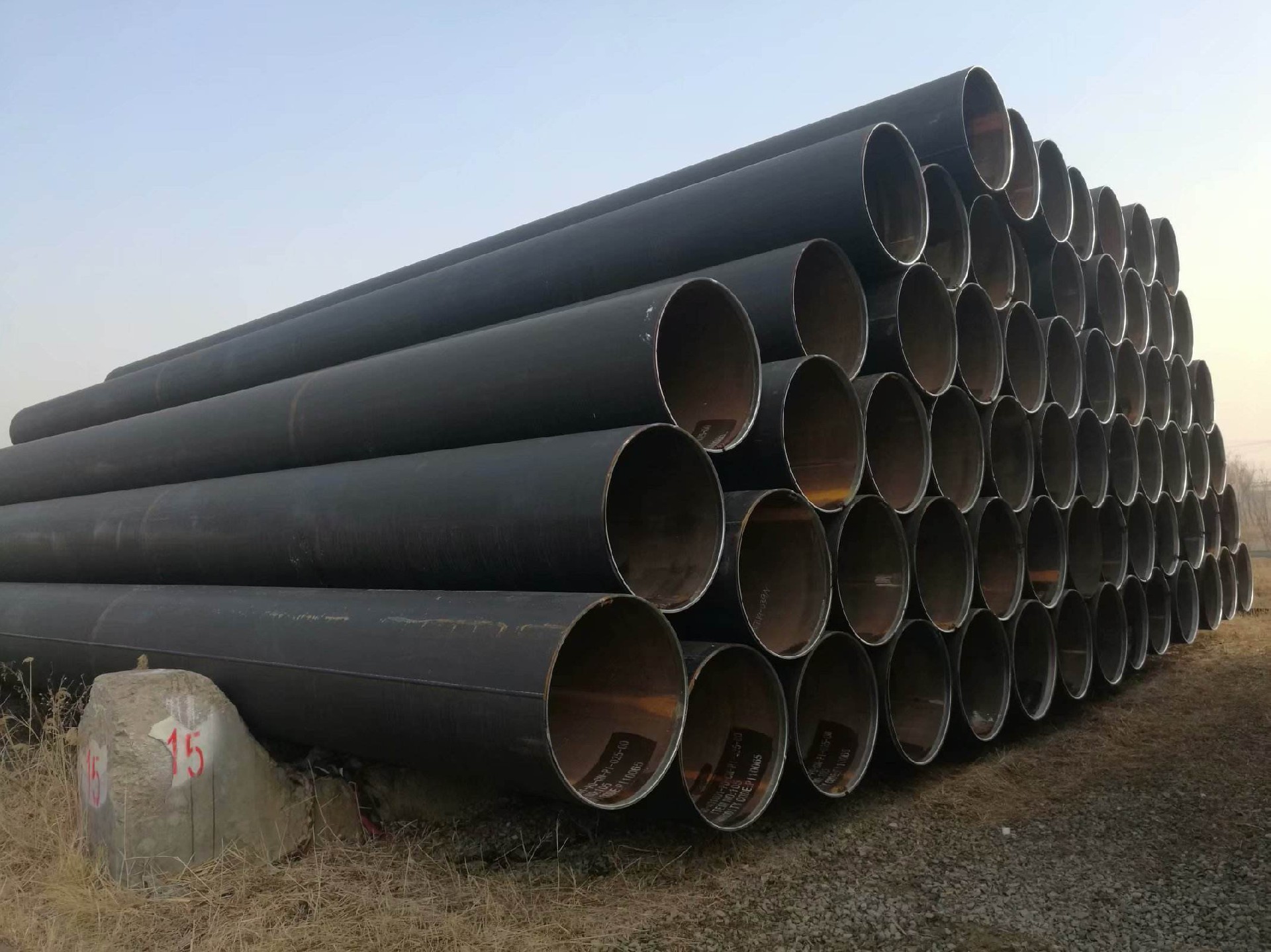 管线钢管用于天然气运输